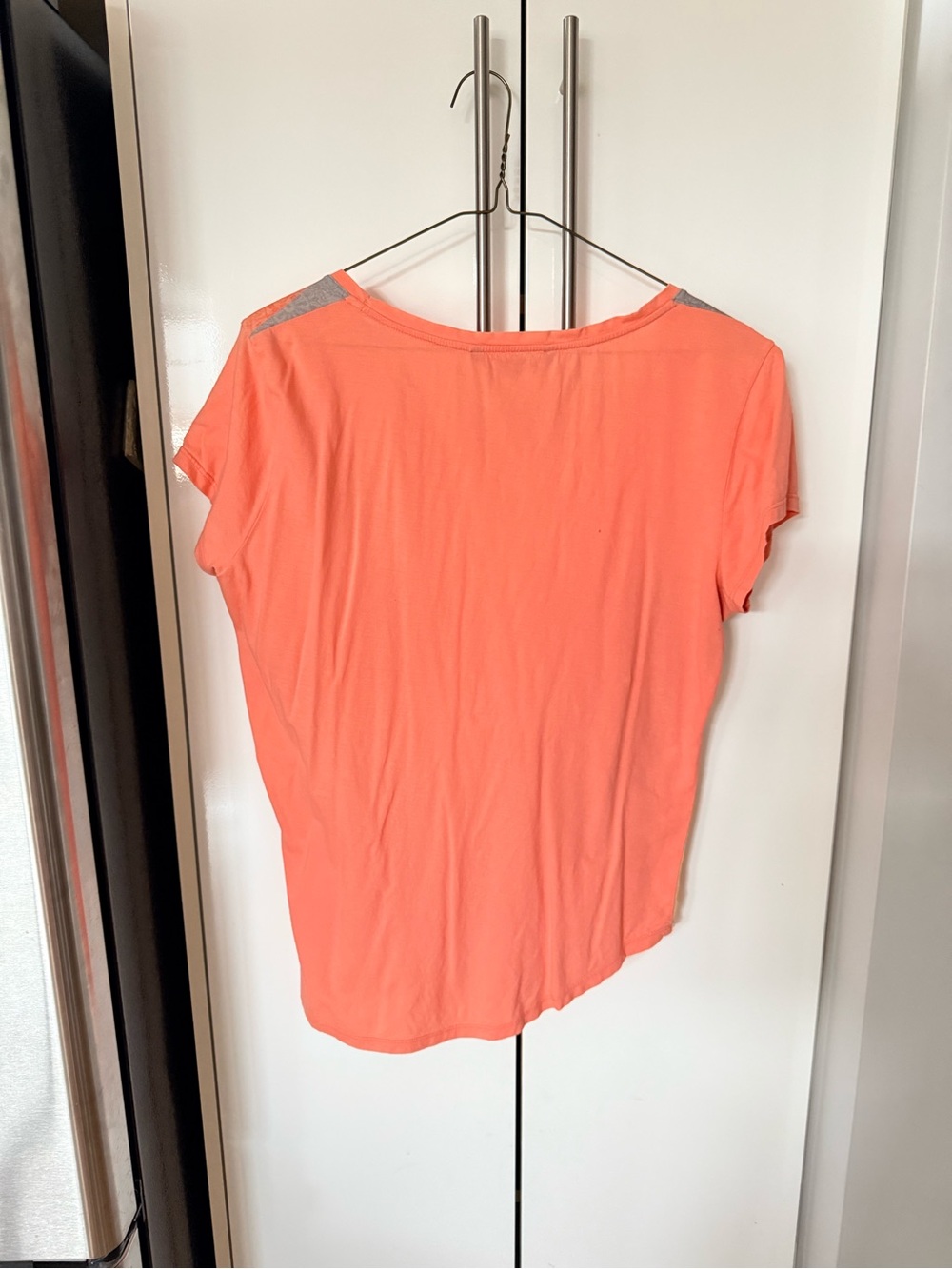 Desigual Coral Patchwork Scoop Neck Short Sleeve Top XL fits like L - Picture 2 of 2